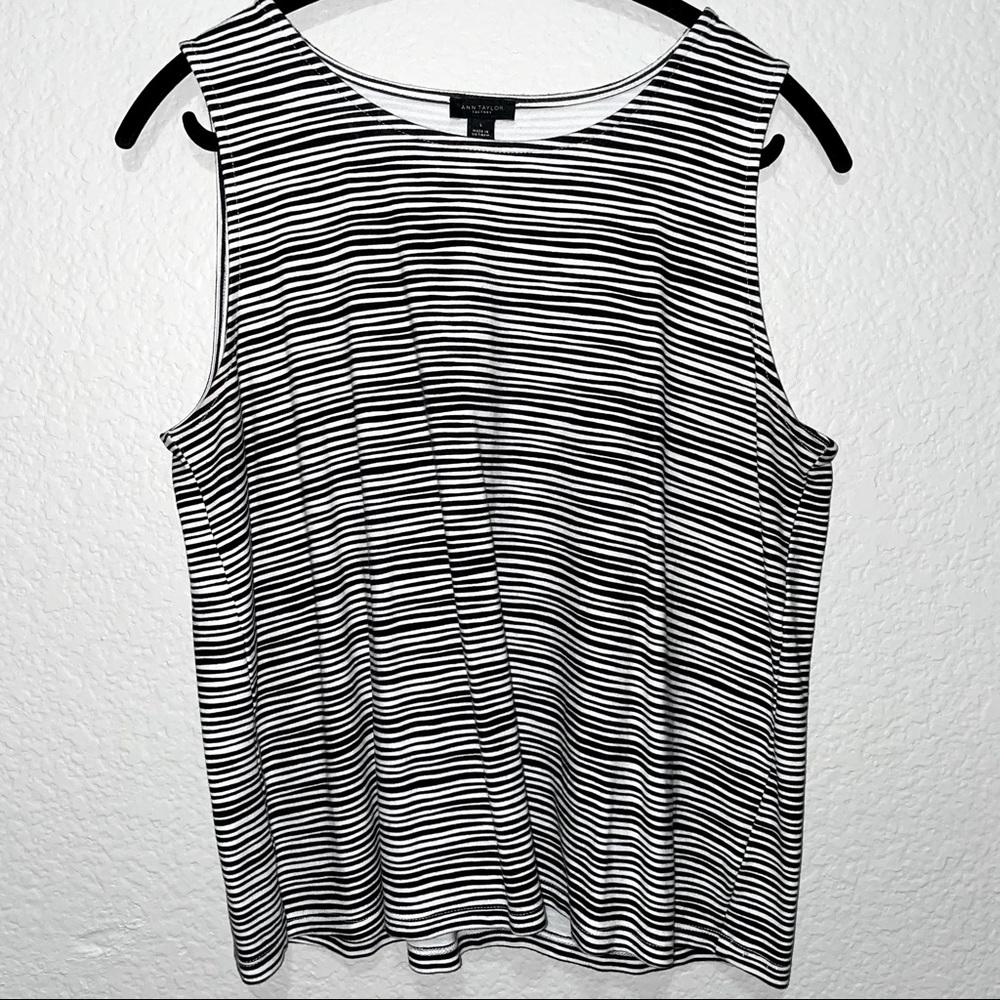 Ann Taylor Striped Tank Top